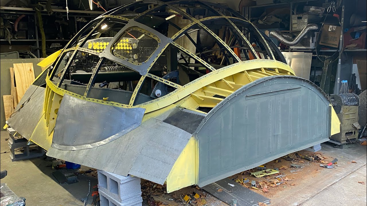 F36 Built Building the last B-36 at the AIR FORCE MUSEUM - YouTube