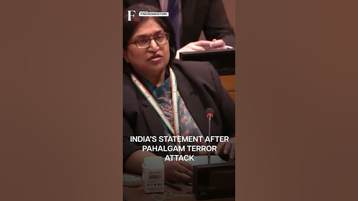 "Rogue State": India Slams Pakistan In UN After Pahalgam Terror Attack | N18G