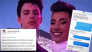 james charles & gage’s text messages got LEAKED!