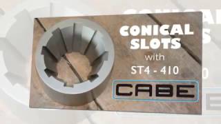 Conical Slots St4 Slotting Machine