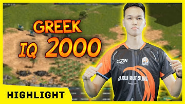 GREEK với BỘ NÃO của THIÊN TÀI Chim Sẻ thật sự quá ĐÁNG SỢ | AoE Highlights