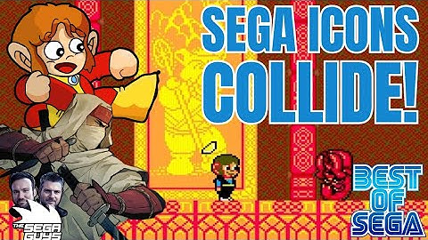 The Best of Sega - Alex Kidd In Shinobi World on Sega Master System