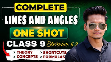 Class 9 Ex 6.2 Lines and angles Q1 to Q6 | Class 9 Chapter 6 NCERT | CBSE