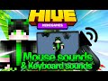 ☝ My First Mouse &amp; Keyboard (SOUNDS) 🔊 ASMR | TREASURE WARS IN THEHIVE *Minecraft Bedrock* - 1080p60