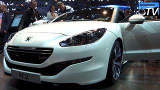 The facelifted 2012/2013 peugeot rcz thp 200 (200hp, 270nm) in paris.
while engines an interior remain same updates outer appearance to n...