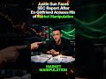 Justin Sun Faces SEC Report After Ex-Girlfriend Accuses Him of Market Manipulation