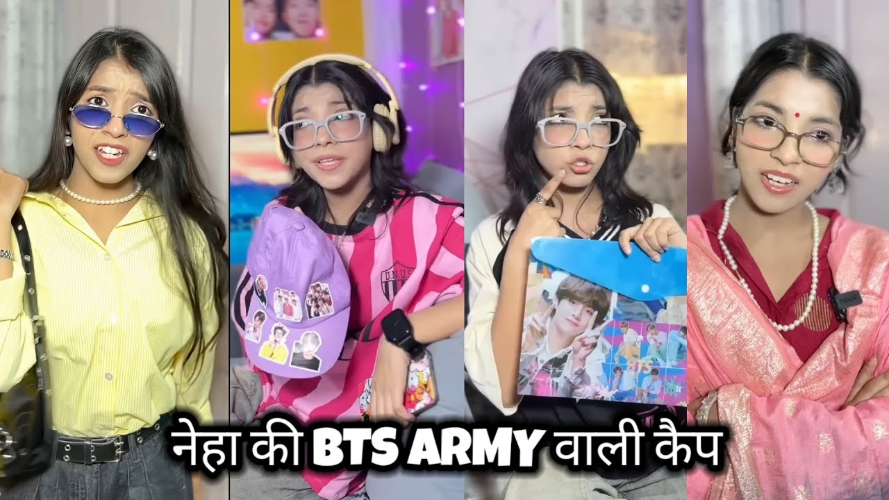 Neha Ki BTS ARMY Wali Cap || Short Film BTS || 