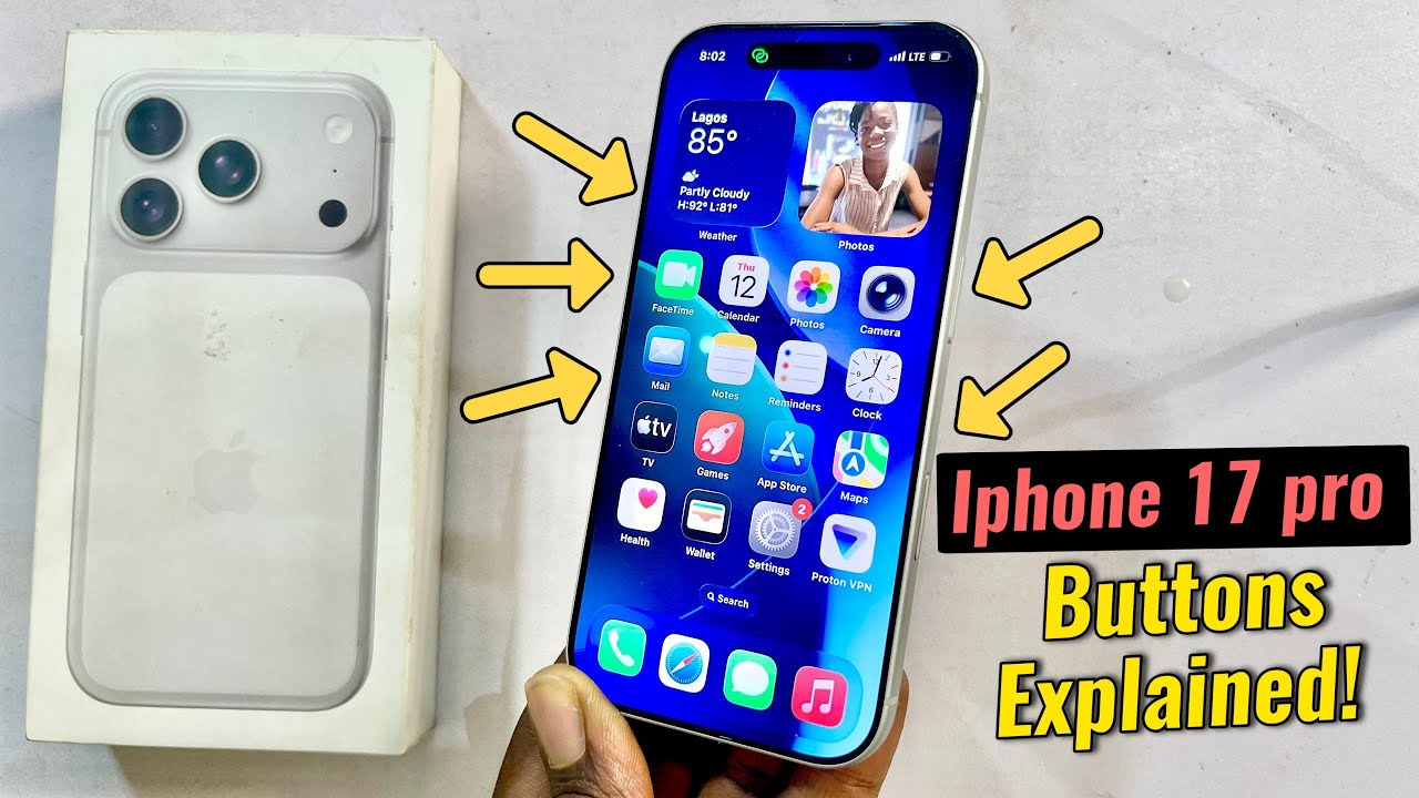 iPhone 17 Pro Buttons Explained: How to Use Every Button! - YouTube