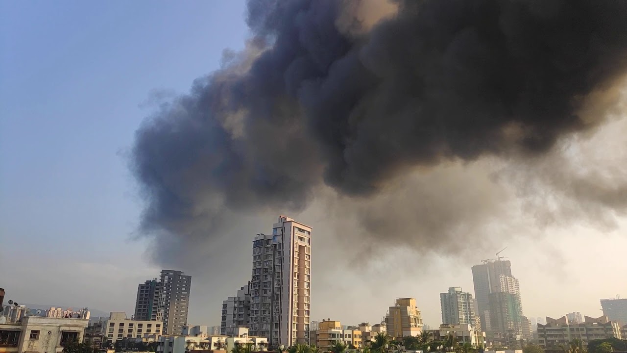 Massive Fire || Dahisar Fire || Anand Nagar || Cable wires on fire