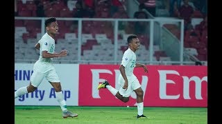 #AFCU19: Rivaldo Ferre's all three goals against Qatar