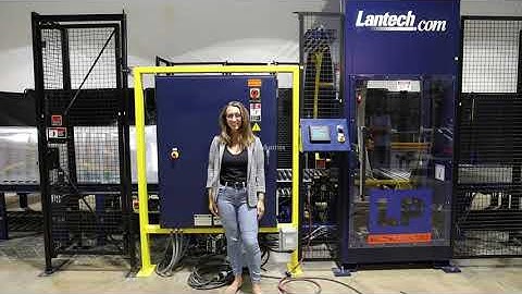 Lantech Automatic Stretch Wrapper Demonstration