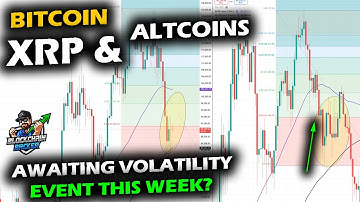 Bitcoin, XRP & Altcoin Market Volatile Range Liquidations, Can Trend Emerge After Fed Rate This Week