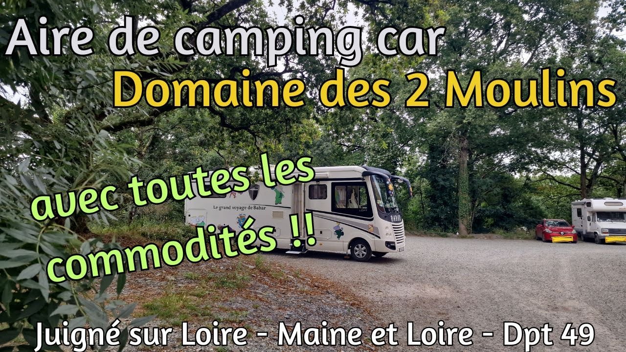 Aire Camping Car Gratuit Maine Et Loire