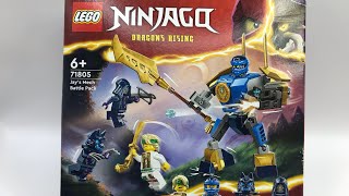 ⚡️LEGO Ninjago Dragons Rising Jay’s Mech Battle Pack. Set 71805⚡️