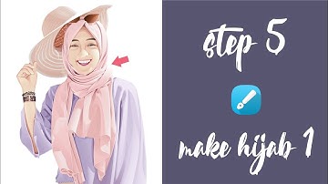 Vector Art Infinite Design Android | Membuat Hijab (1)