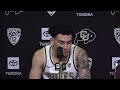 Colorado Men's Basketball Postgame Press Conference