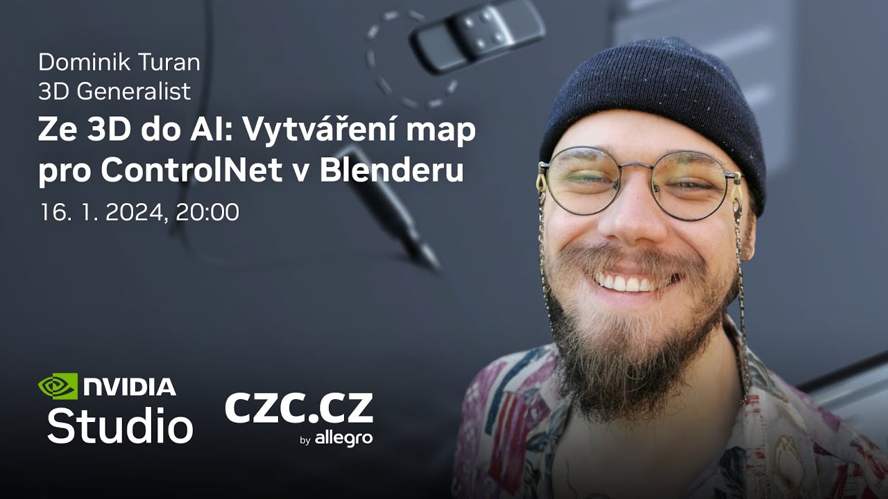 Ze 3D do AI: Vytváření map pro ControlNet v Blenderu - YouTube
