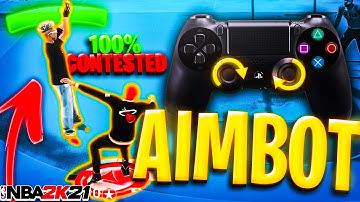 I PLAYED AGAINST A AIMBOT SHOOTING GLITCH ON NBA2K21