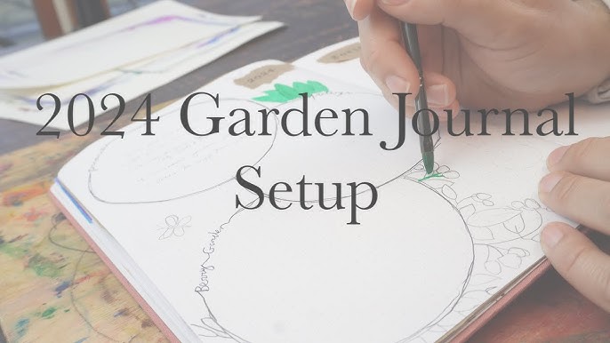 Beautiful Garden Planner for Your Bullet Journal