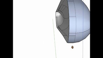 SketchUp Tutorial, " How to " build a Star Trek starship ( Federation ) Part 2
