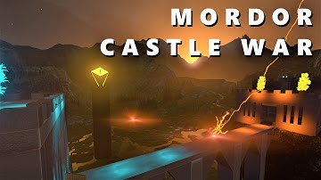 Mordor Castle War Looks Stunning