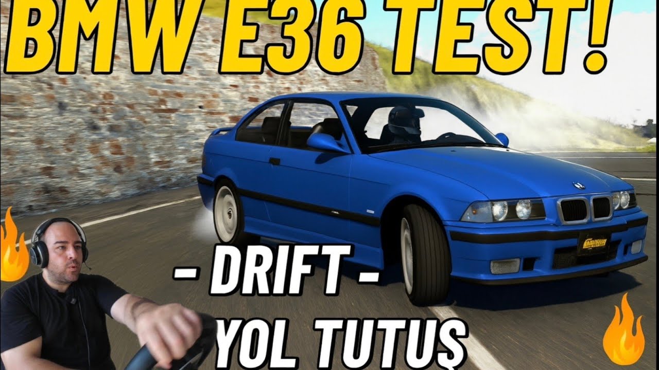 BMW E36 M3 Testi 🚗 Drag, Drift, Fren & Yol Tutuş | Assetto Corsa Simülasyonu