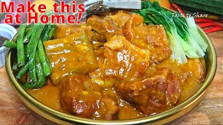 Delicious & Tender💯👌 Slow Cooker Beef Recipe❗ Step by Step Best Kare-Kare Method, Kare-Kare recipe screenshot 3