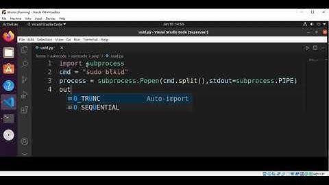 How to print the UUID and TYPE of partitions in Python