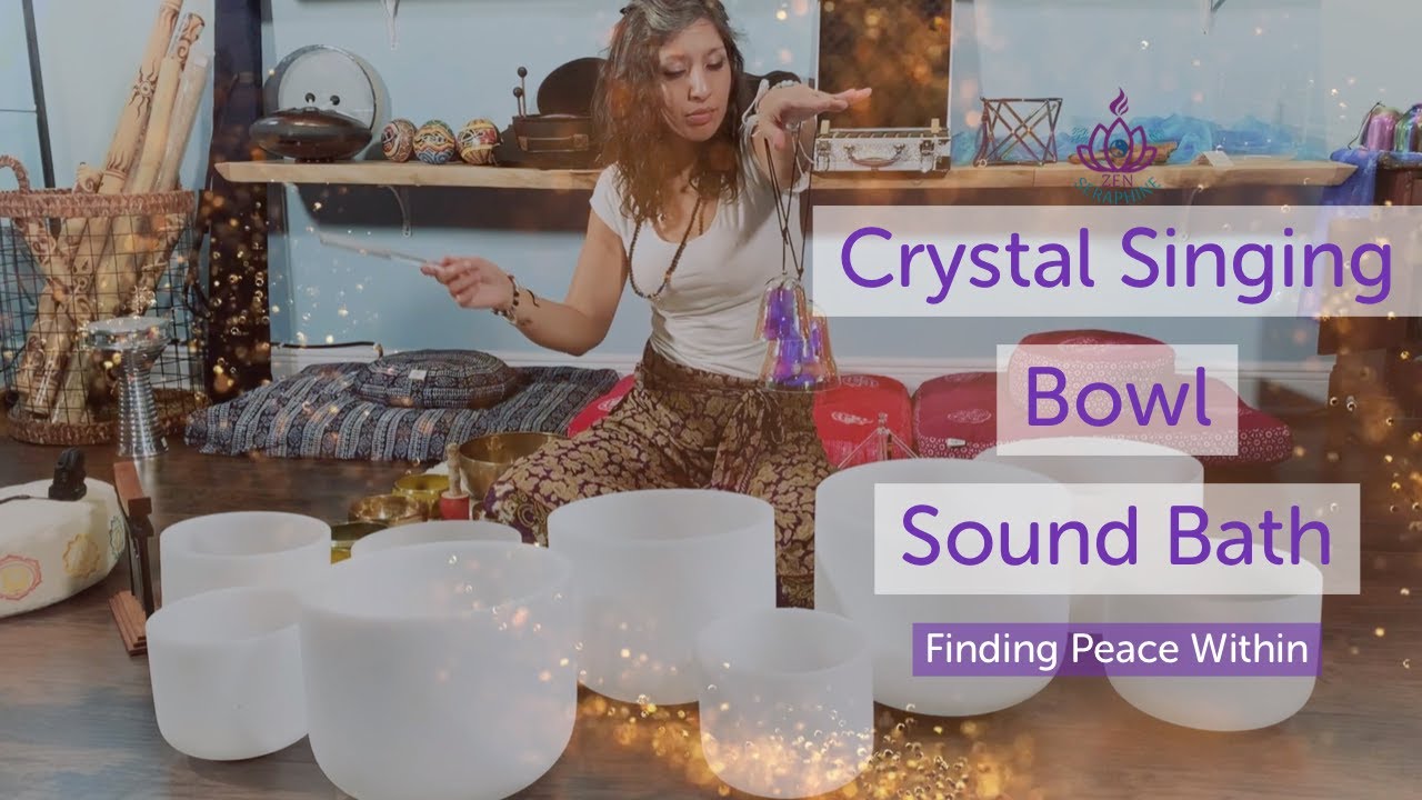 Ethereal Sound Meditation for Finding Peace Within | Crystal Singing ...