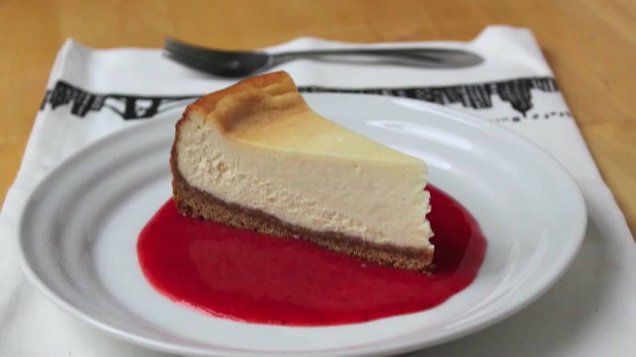 Food Wishes Recipes - New York Style Cheesecake Recipe - Sunshine Cheesecake Recipe