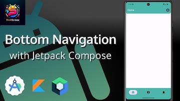 Bottom Navigation in Jetpack Compose with Material3 using Kotlin | Android Studio
