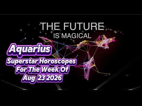 ♒️ Aquarius August 23 to 29, 2026, 2026 Astrology Horoscope by Nadiya Shah