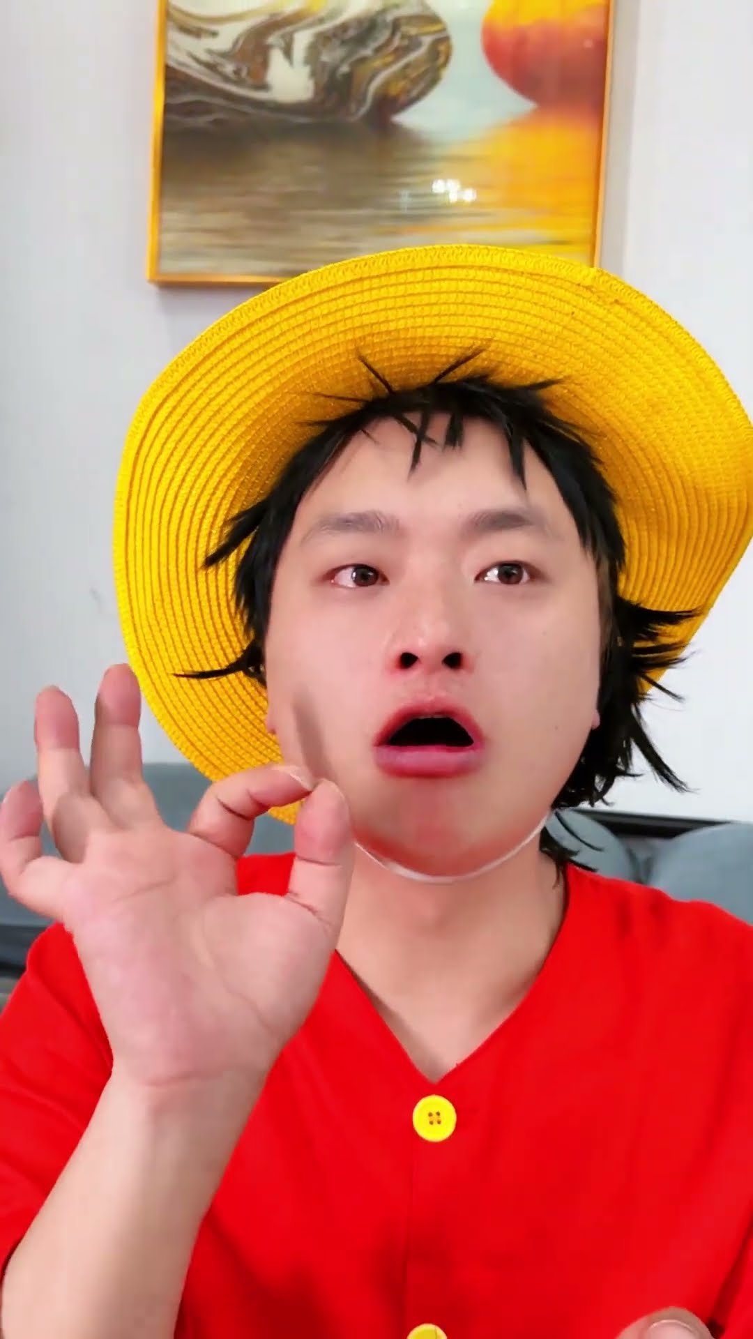 小路飞长蛀牙啦#路飞 #海贼王