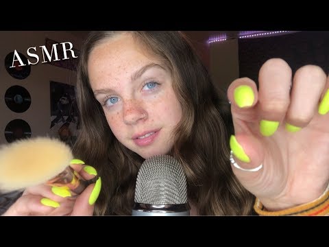 ASMR Plucking & Brushing Away Negative Energy