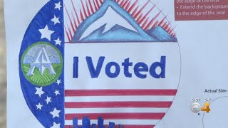Young Student Help Design New 'I Voted' Stickers