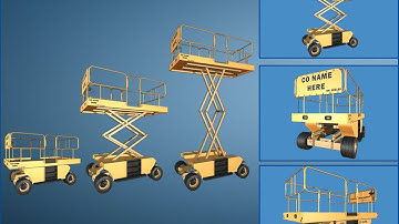 Scissor lift for unity asset store