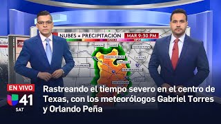 Rastreando el tiempo severo en el centro de Texas | EN VIVO