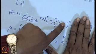 Mod-01 Lec-07 Normal Density and Discriminant Function