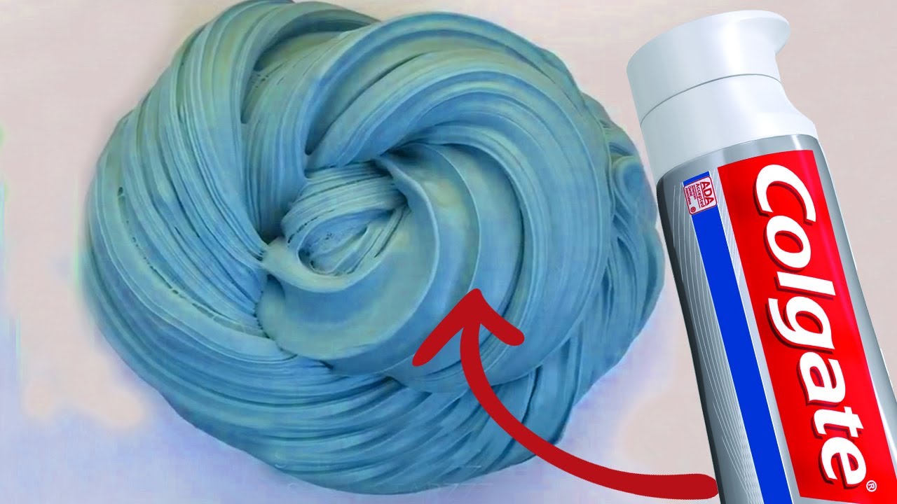 Wie Macht Man Zahnpasta Schleim Schleim mit Zahnpasta Wie man Schleim seife Salz und Zahnpasta macht