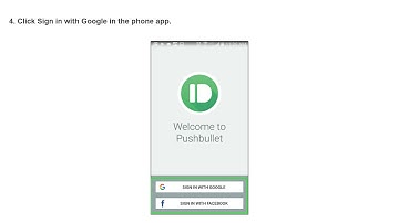 Pushbullet Step 1