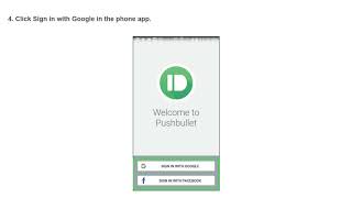 Pushbullet Step 1