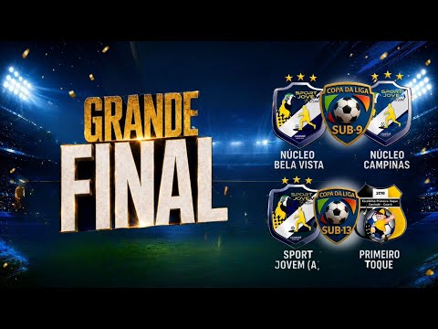 FINAIS - COPA DA LIGA SUB 9 E SUB 13