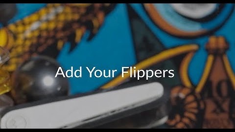Adding Flippers in the Pinball Games iOS and tvOS Starter Kit