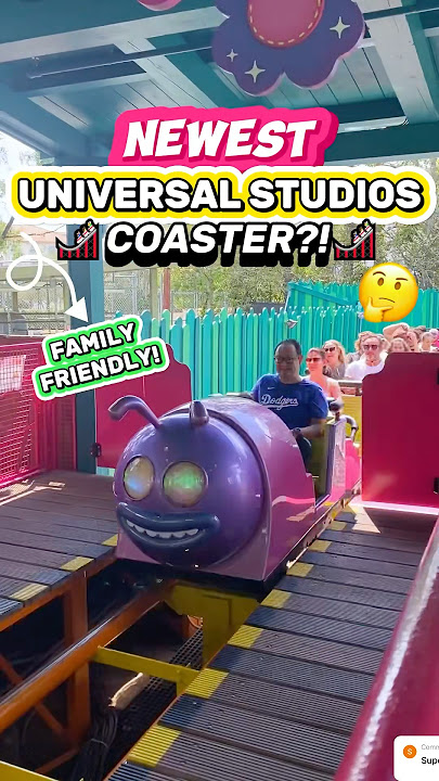 NEWEST Universal Studios COASTER! 😮🎢 (Trollercoaster @ DreamWorks Land)