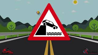 Jetty Edge or River Bank - Symbolic signs - K53 learners licence videos screenshot 4