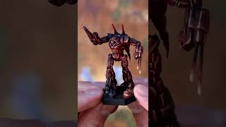 Wraith miniature by Tommy Law | Inspired by Doug Chaffees art from the BattleTech Trading Card Game