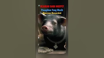 Sejarah babi ngepet, mitos pesugihan yang masih dipercaya masyarakat