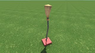 １分以内にほうきバランスのコツを掴む人工知能【強化学習】【物理エンジン】