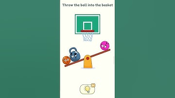 DOP 2 Delete One Part Level - 252 Throw the ball into the basket #shorts #dop2 #gaming