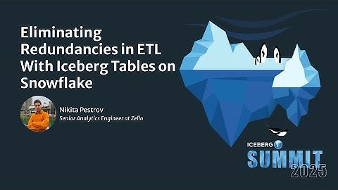 Eliminating Redundancies in ETL With Iceberg Tables on Snowflake